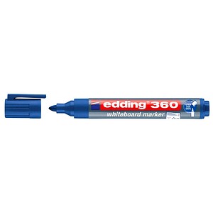 10 edding 360 Whiteboard-Marker blau 1,5 - 3,0 mm