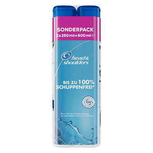 head&shoulders® Anti-Schuppen CLASSIC CLEAN Shampoo 2x250 ml