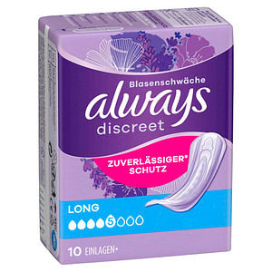 always discreet Inkontinenz-Einlage Long 10