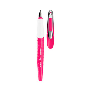 herlitz Füllhalter my.pen, Federbreite: M, pink/weiß
