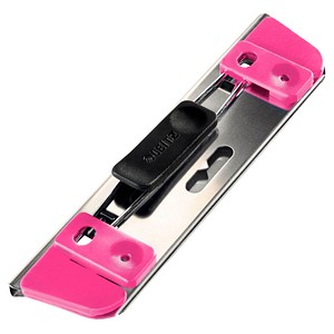 LEITZ Taschenlocher Active, Stanzleistung: 2 Blatt, pink Kombination aus Tippkl