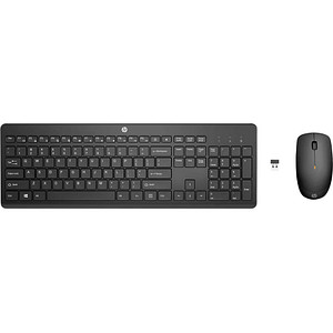 HP 235 Tastatur-Maus-Set kabellos schwarz