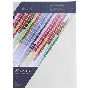 artoz Briefpapier Mosaic weiß DIN A4 90 g/qm 25 Blatt