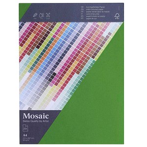 artoz Briefpapier Mosaic apfelgrün DIN A4 90 g/qm 25 Blatt