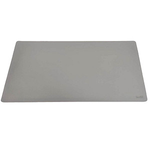 helit Schreibtischunterlage Kunststoff grau