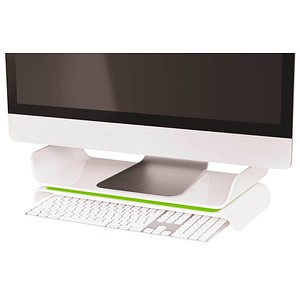 LEITZ Monitorständer Ergo WOW, aus Kunststoff, weiß/grün