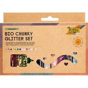folia BIO Chunky Glitter-Set Starlight
