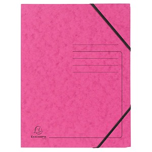 5 Exacompta Eckspanner DIN A4 pink