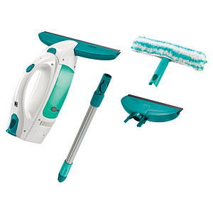 LEIFHEIT Fenstersauger DryundClean Komplettset - 51016 Weiß/Grün (51016)