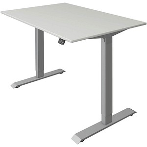 kerkmann Sitz-Steh-Schreibtisch Move 1, (B)1.200 mm, grau
