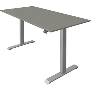 kerkmann Sitz-Steh-Schreibtisch Move 1, (B)1.600 mm, graphit