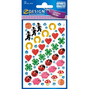 AVERY Zweckform ZDesign Sticker CREATIVE "Glücksbringer