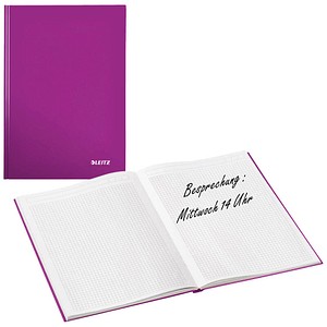 LEITZ WOW Notizbuch A4 violett (4626-10-62)