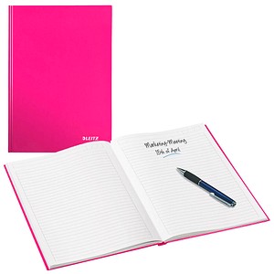 LEITZ Esselte Leitz WOW Hardcover A5 A5 90Blätter Pink (4627-10-23)