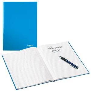 LEITZ Esselte Leitz WOW Hardcover A5 A5 90Blätter Blau (4627-10-36)