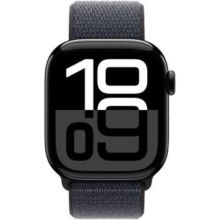APPLE Watch Series 10 GPS + Cellular 42mm Jet Black Aluminium Case with Ink Spo
