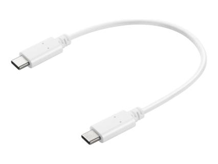 SANDBERG - USB-Kabel - USB-C (M) bis USB-C (M) - 20 cm