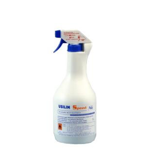 USILIN SPEED Sprüh-Desinfektion | 1 Liter Schnell-Desinfektion für alle alkohol-unempfindlichen Flächen wie z.B. Arbeitsflächen, Behälter, Pasteurisierer ect.