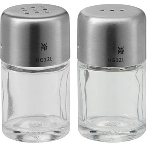 WMF Salz- und Pfefferstreuer Bel Gusto transparent/silber 2-tlg.