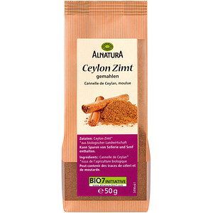 ALNATURA Ceylon Bio-Gewürz 50,0 g