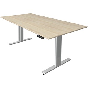 kerkmann Sitz-Steh-Schreibtisch Move 3, (B)2.000 mm, ahorn