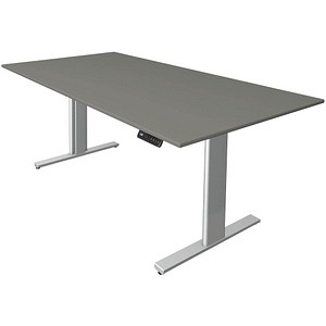 kerkmann Sitz-Steh-Schreibtisch Move 3, (B)2.000 mm, graphit