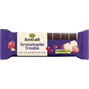 ALNATURA Bio Fruchtriegel Granatapfel Traube 75,0 g
