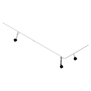 Quadrifoglio Konferenztisch SERENITY weiß rechteckig, A-Gestell weiß, 320,0 x 120,0 x 75,0 cm