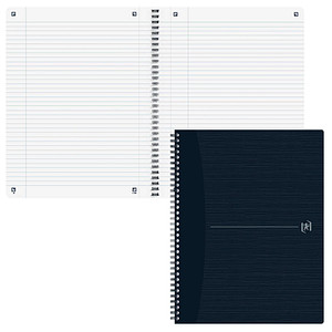 Oxford Spiralbuch Origins, DIN A4, liniert, schwarz