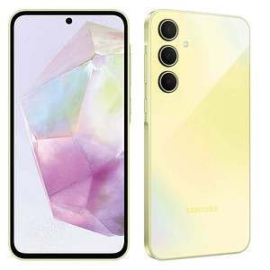 SAMSUNG Galaxy A35 5G Smartphone awesome lemon 128 GB