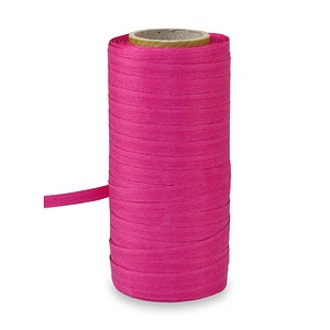 PRÄSENT Geschenkband COTTONFIELD matt pink 5,0 mm x 100,0 m