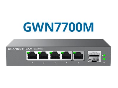 GRANDSTREAM GWN7700M Unmanaged Switch 5x2,5 GbE 1x SFP+
