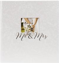  Mrs.        30x31 60 weiße Seiten Hochzeit   08388