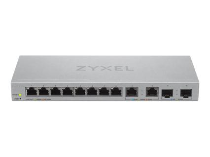 ZYXEL V2, 12-Port Managed MultiGig Switch mit 8-Ports 1G, 2-Ports 2.5G, 2-Ports
