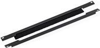 TRITON 48,30cm (19")zbh. Kabeldurchführungsplatte mit Bürste, 1HE, Horizontal g