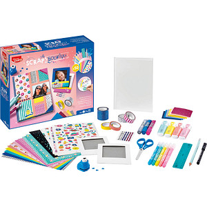 Maped Scrapbooking-Set, weiß, 50-teilig