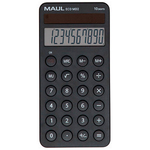 MAUL ECO MD 2 Taschenrechner schwarz