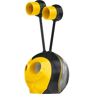 Maped Doppel-Spitzdose Croc Croc Universal, gelb/schwarz