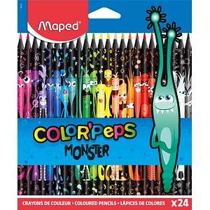 Maped Dreikant-Buntstift COLOR'PEPS MONSTER, 24er Kartonetui