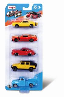 FM100 Autos 7,5cm, 5er Set, sort.