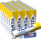 VARTA Alkaline Batterie Energy, Micro (AAA/LR3), 8er