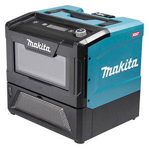 makita MW001GZ Akku-Mikrowelle 350/500 W blau/schwarz