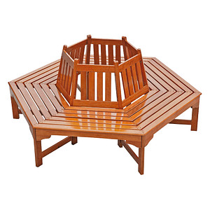 Garden Pleasure Gartenbank Ontario 960354E natur Holz 155,0 cm