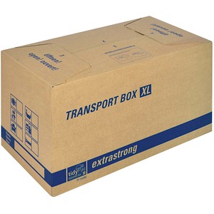 10 tidyPac® Umzugskartons Transport Box XL 69,0 x 36,0 x 37,0 cm