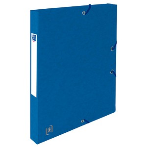 Oxford Sammelbox Top File+, 25 mm, DIN A4, blau