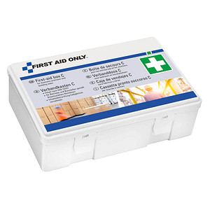 FIRST AID ONLY Betriebsverbandkasten C nach DIN 13157, weiß