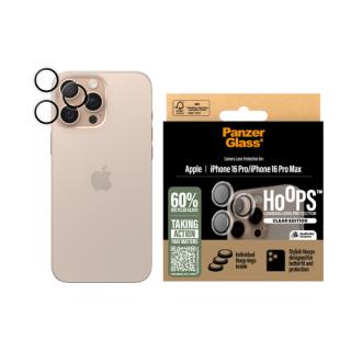 PANZERGLASS Hoops Transparent Kameraschutz iPhone 16 Pro/16 Pro Max