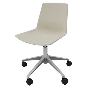 Quadrifoglio Besucherstuhl Clue OCLUEA01 GR B01/009 beige, grau Stoff