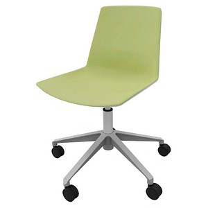 Quadrifoglio Besucherstuhl Clue OCLUEA01 GR B01/011 grün, grau Stoff