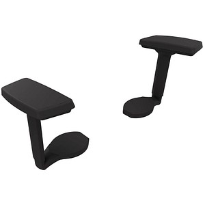 2 Quadrifoglio Okay Armlehnen verstellbar schwarz für Okay